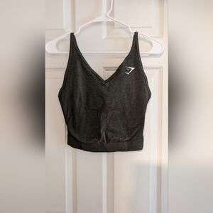 Dark Green Gym Sports Bra
